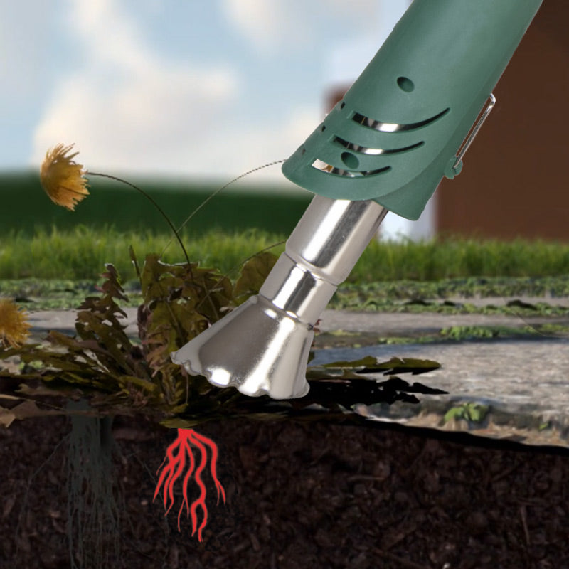 Der Hammersmith Bionic Burner zerstört Unkraut samt Wurzel durch gezielte Hitzeeinwirkung.