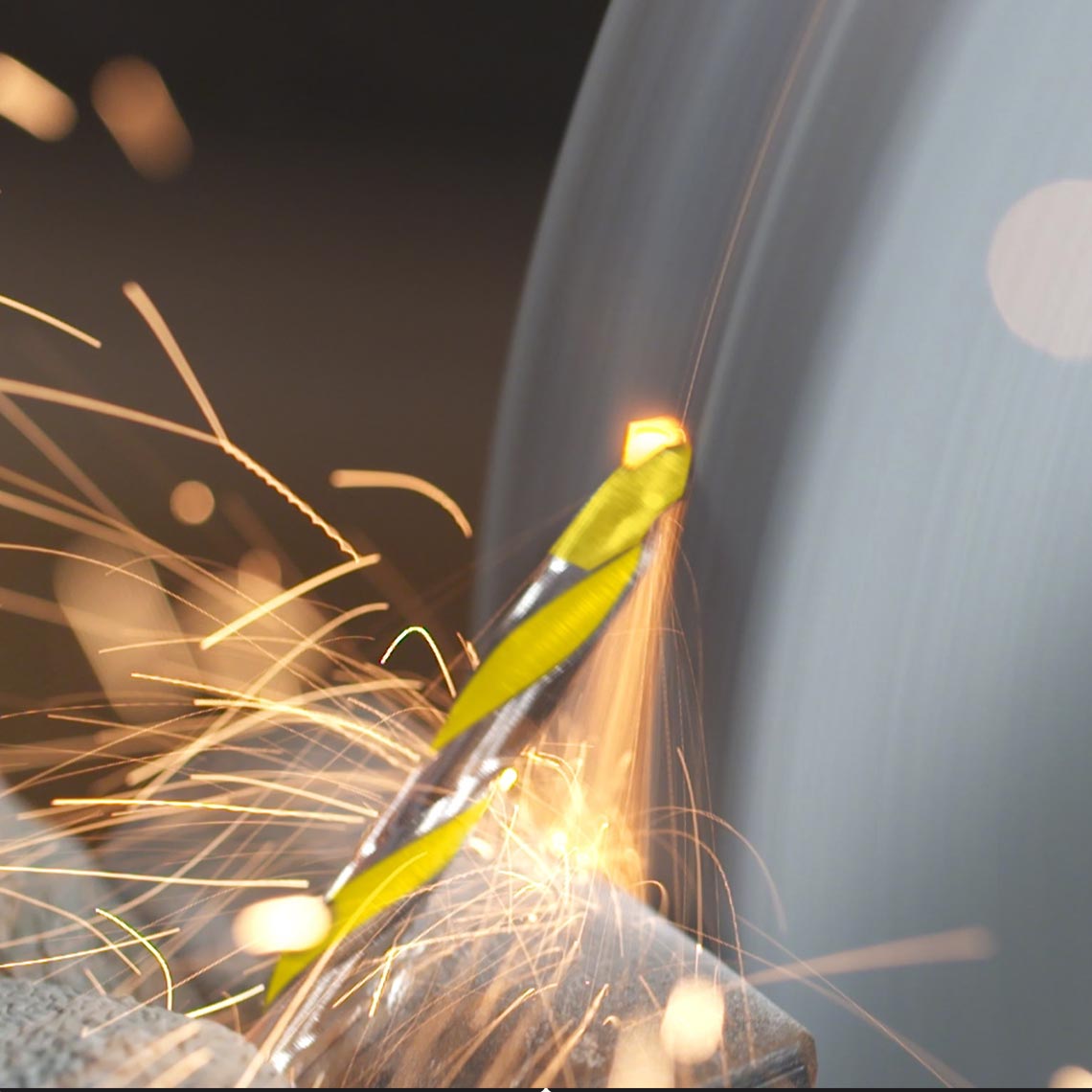 Hammersmith Drill Bit Pro wird geschliffen – für maximale Schärfe und Langlebigkeit.