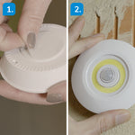 HandyLUX TopBright lässt sich einfach ankleben und ist sofort einsatzbereit – ganz ohne Bohren.