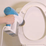 Livington SteamBuddy reinigt Toilettensitz mit 120 Grad heißem Dampf