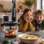 Zubereitung frischer Speisen mit dem Livington MultiBlend im Küchenalltag