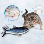 Flippity Fish mit USB-Anschluss – die interaktive, wiederaufladbare Spielzeug-Forelle für Ihre Katze.