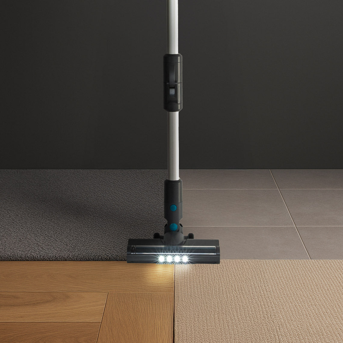 SenseIQ perfekt für jeden Untergrund - automatische Sauganpassung