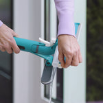Der Livington Window Buddy lässt sich einfach auseinandernehmen – ideal für Reinigung und Wartung.