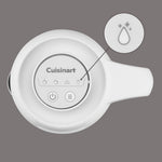 Bedienfeld des Cuisinart NutSmart mit hervorgehobenem Symbol für Selbstreinigungsprogramm.