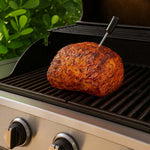 SensoChef misst die Kerntemperatur eines Fleischstücks auf dem Grill