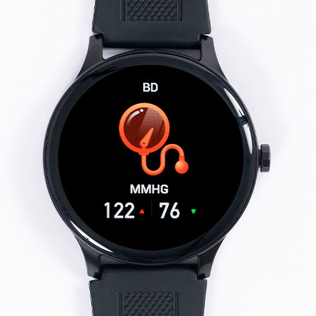 Smart Watch-Zifferblatt mit Blutdruck-Anzeige
