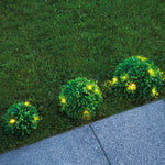 Dekoratives Pflanzenset mit LED-Beleuchtung – ideal für Garten, Balkon oder Terrasse.